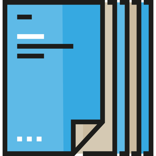 ファイル Detailed Straight Lineal color icon
