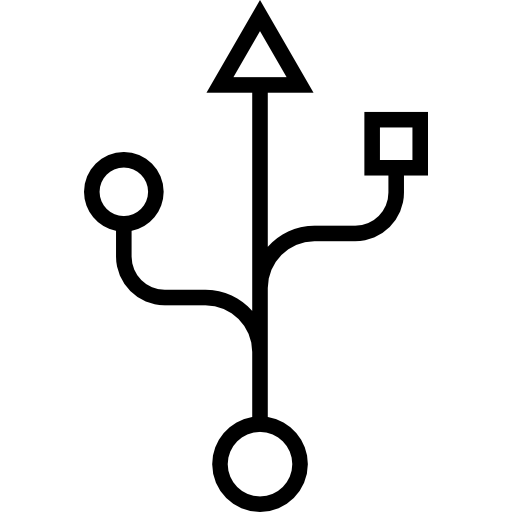 usb-порт Detailed Straight Lineal иконка