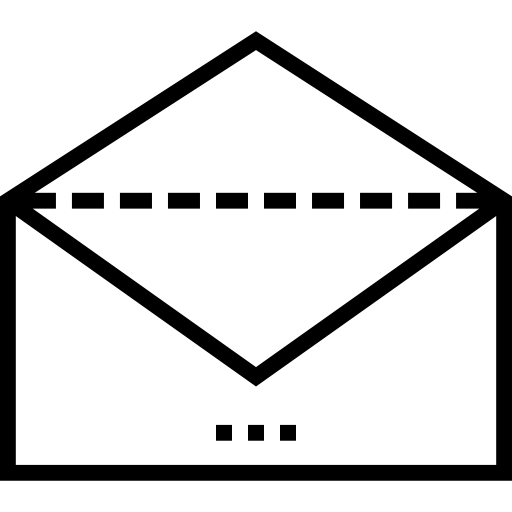 e-mail Detailed Straight Lineal ikona