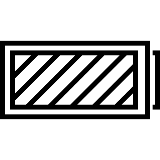 accu Detailed Straight Lineal icoon