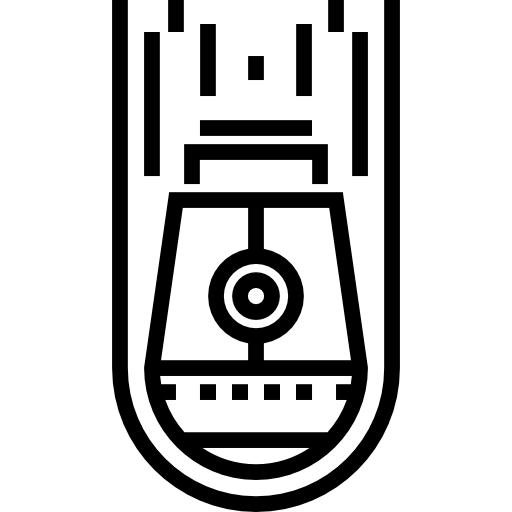 cápsula espacial Detailed Straight Lineal icono