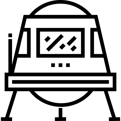 ruimtecapsule Detailed Straight Lineal icoon
