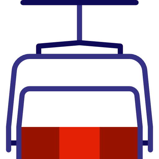 Chairlift Special Flat icon