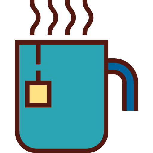 お茶 Detailed Straight Lineal color icon