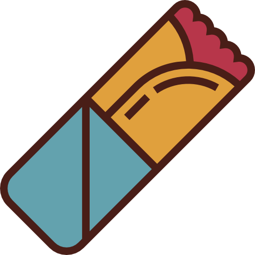 kebab Detailed Straight Lineal color icon