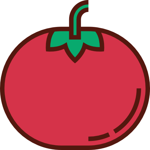 tomate Detailed Straight Lineal color icon