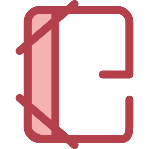 cuaderno Monochrome Red icono
