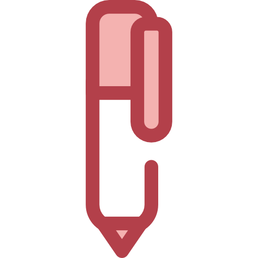 penna Monochrome Red icona