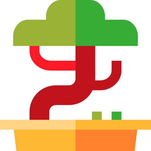 bonsai Basic Straight Flat icoon