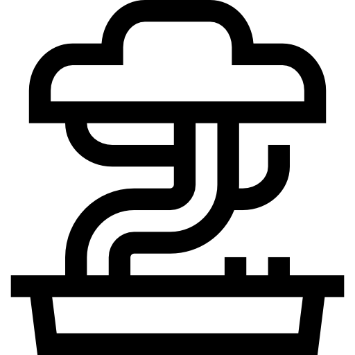bonsai Basic Straight Lineal icono