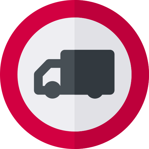 Trucks Basic Rounded Flat icon