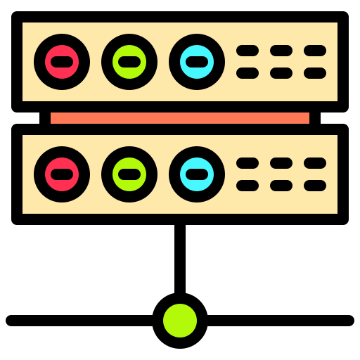 base de données Catkuro Lineal Color Icône
