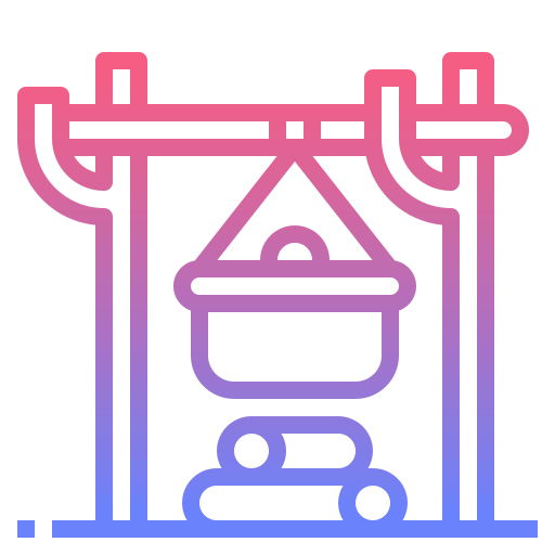 Cooking pot Nhor Phai Lineal Gradient icon