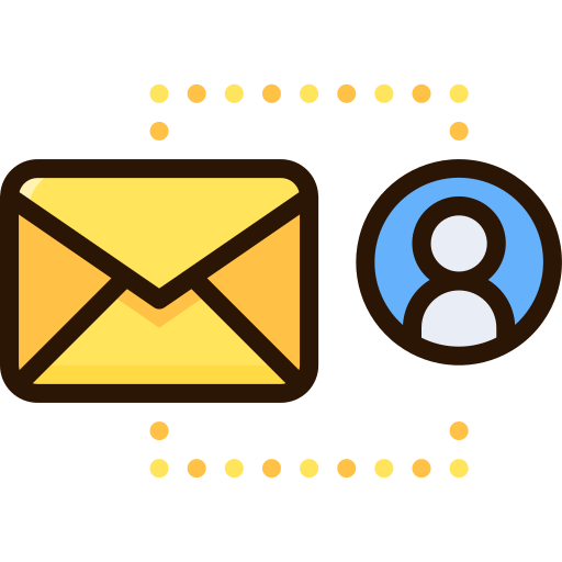 Mail Tastyicon Lineal color icon