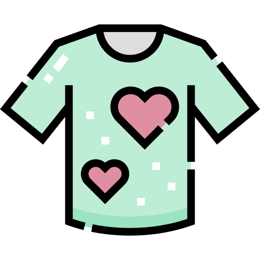 Рубашка Detailed Straight Lineal color иконка
