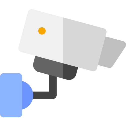 cctv Basic Rounded Flat icon