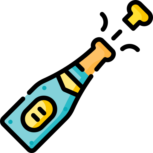 シャンパン Special Lineal color icon