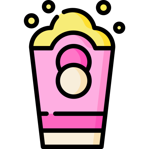 popcorn Special Lineal color ikona