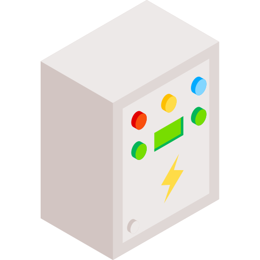 Controllers Isometric Flat icon