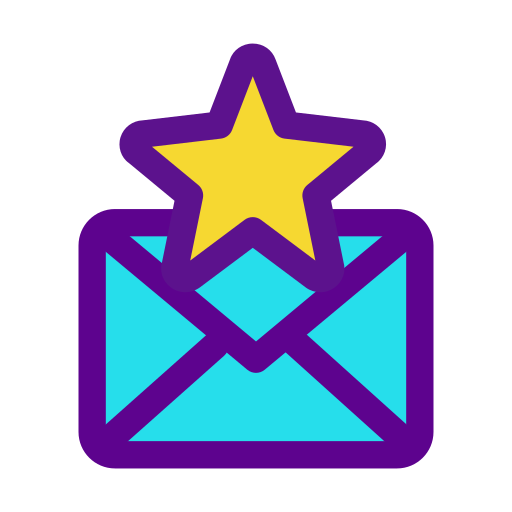 Mail Darius Dan Lineal Color icon