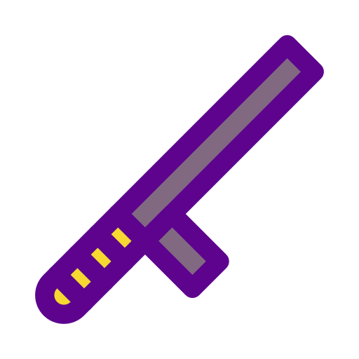 Baton Darius Dan Lineal Color icon