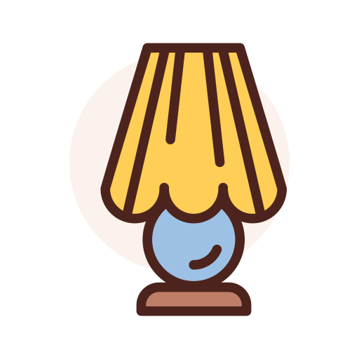 Lamp Darius Dan Lineal Color icon