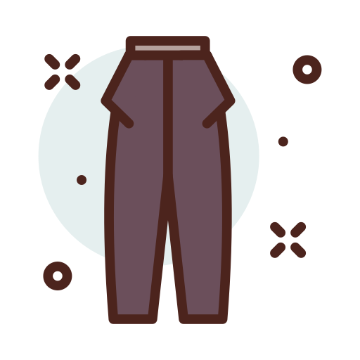 Pants Darius Dan Lineal Color icon
