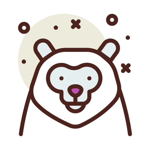 곰 Darius Dan Lineal Color icon