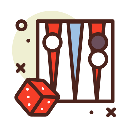 backgammon Darius Dan Lineal Color icona