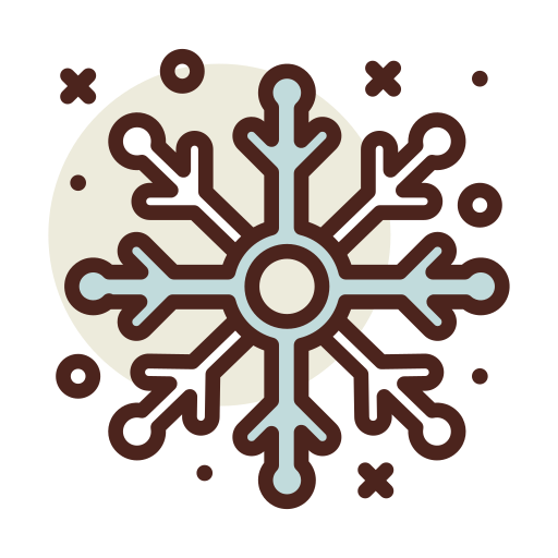 Снежинка Darius Dan Lineal Color иконка