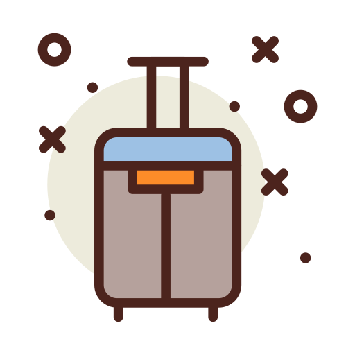 Luggage Darius Dan Lineal Color icon