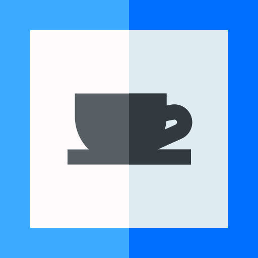 kaffee Basic Straight Flat icon