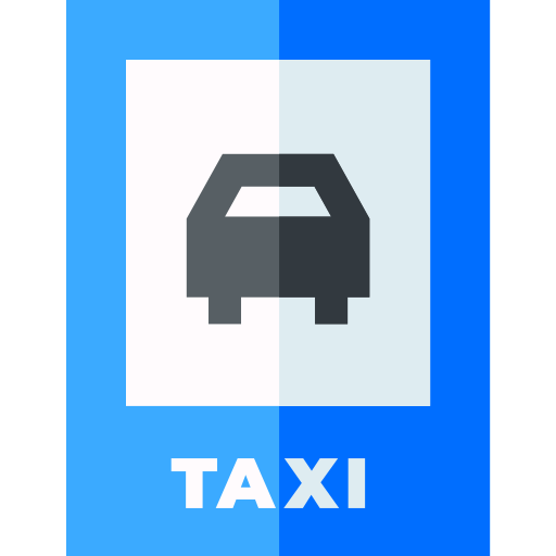 taxis Basic Straight Flat Icône