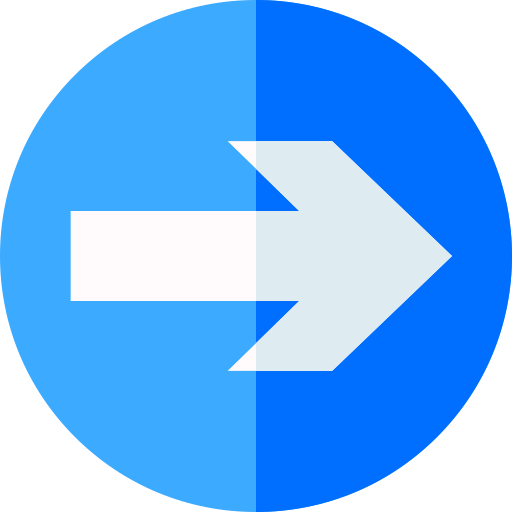 Turn right Basic Straight Flat icon