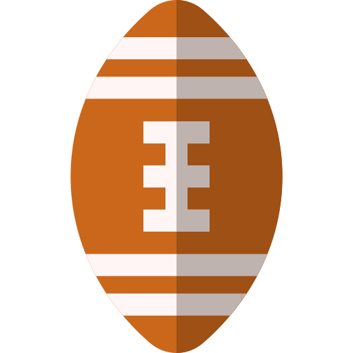 Pelota de rugby Basic Straight Flat icono
