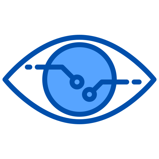 Exploración del ojo xnimrodx Blue icono