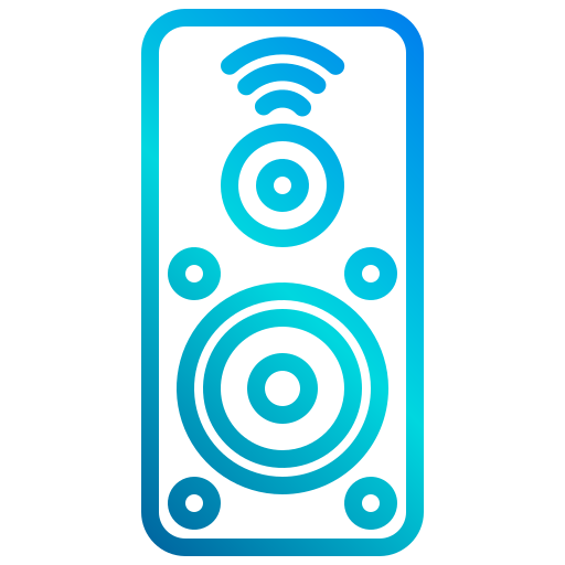 Speaker xnimrodx Lineal Gradient icon