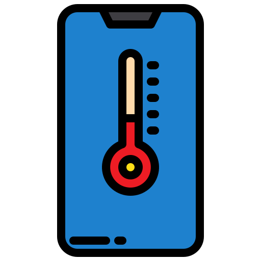 thermometer xnimrodx Lineal Color icon