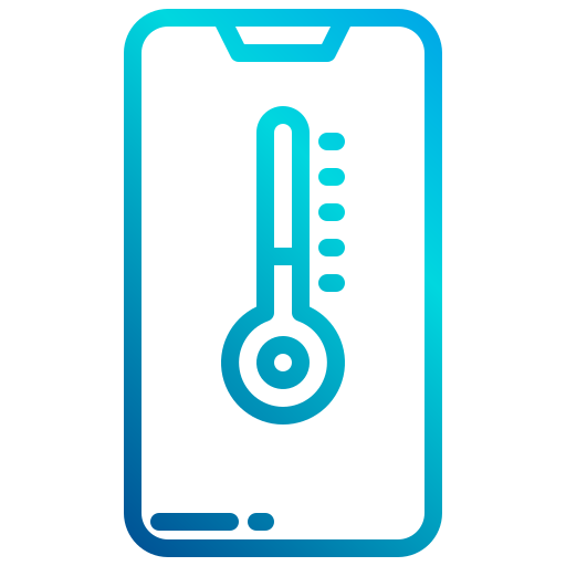 thermometer xnimrodx Lineal Gradient icon