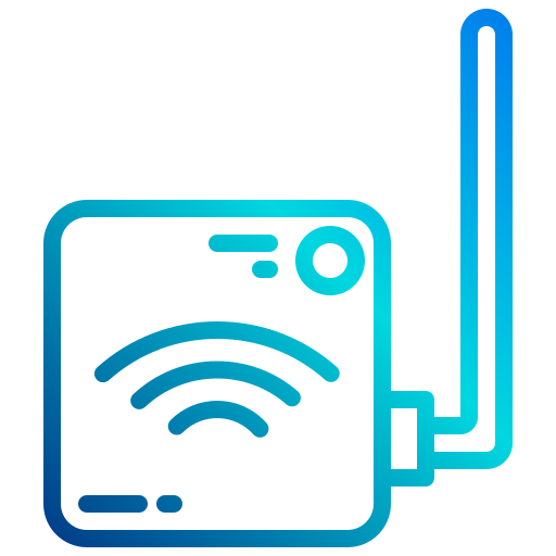 router de wifi xnimrodx Lineal Gradient icono