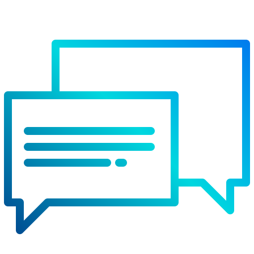 bate-papo xnimrodx Lineal Gradient Ícone