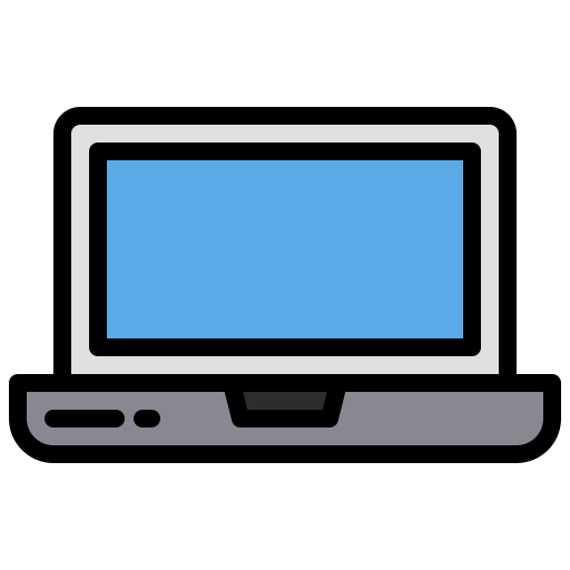 computadora portátil xnimrodx Lineal Color icono