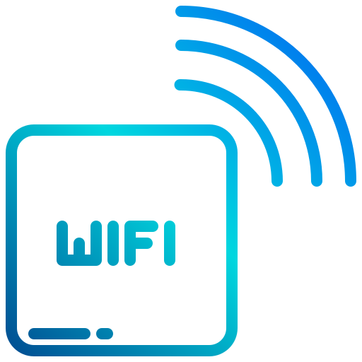 Wifi router xnimrodx Lineal Gradient icon