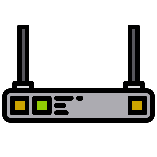 routeur xnimrodx Lineal Color Icône