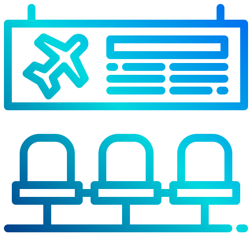 Аэропорт xnimrodx Lineal Gradient иконка