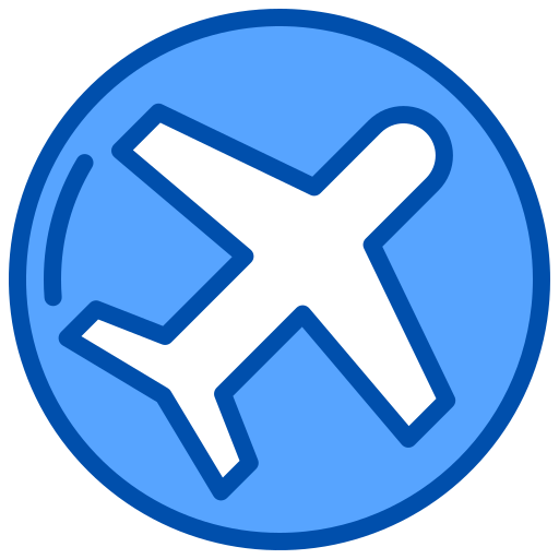 飛行機 xnimrodx Blue icon