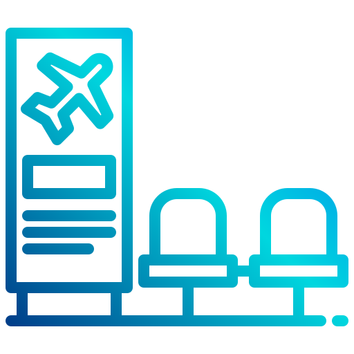 대기실 xnimrodx Lineal Gradient icon