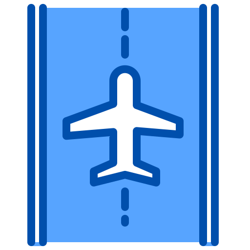 pista di decollo xnimrodx Blue icona