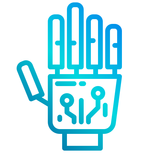 Роботизированная рука xnimrodx Lineal Gradient иконка