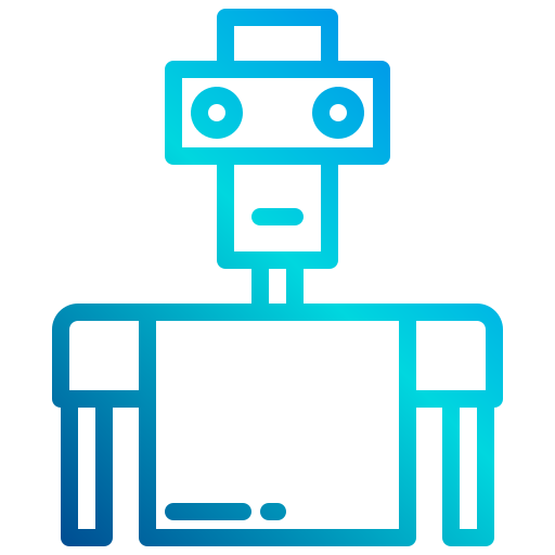 ロボット xnimrodx Lineal Gradient icon